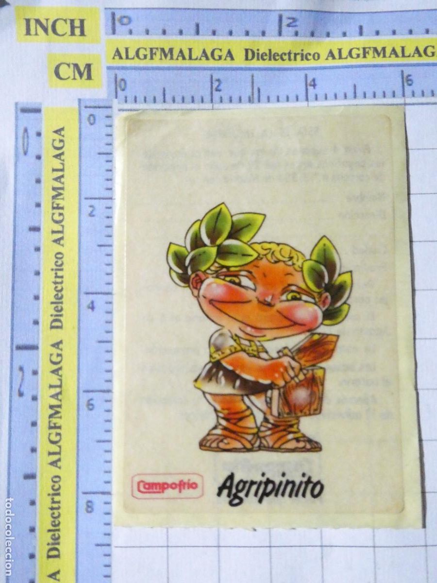 Sammeln alte Sammelbilder: CROMO CROMITO PASTELITOS SALCHICHAS CAMPOFR&Iacute;O. AGRIPINITO