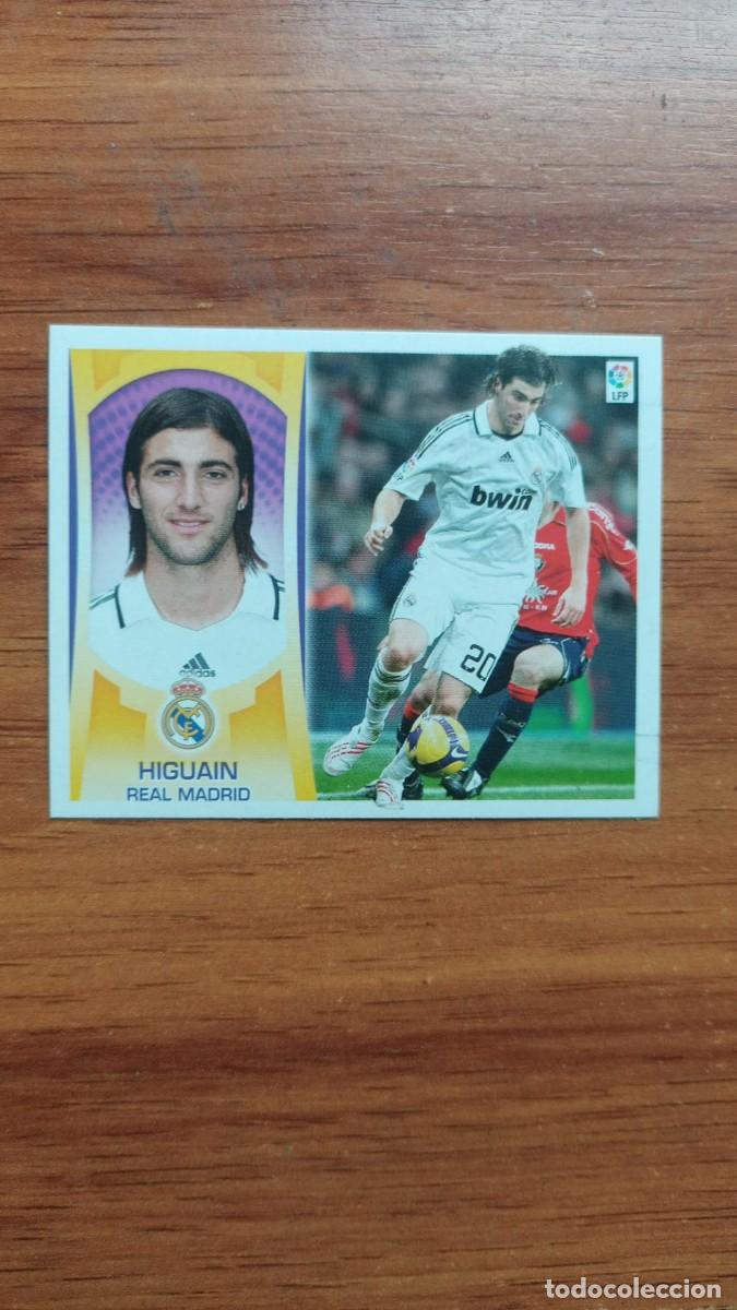 Colecionismo Cromos antigos: Ediciones Este REAL MADRID HIGUAIN Liga 2009-2010 L0332