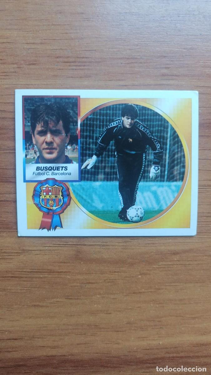 Colecionismo Cromos antigos: Ediciones Este F.C BARCELONA BUSQUETS Liga 1994-1995 L0349