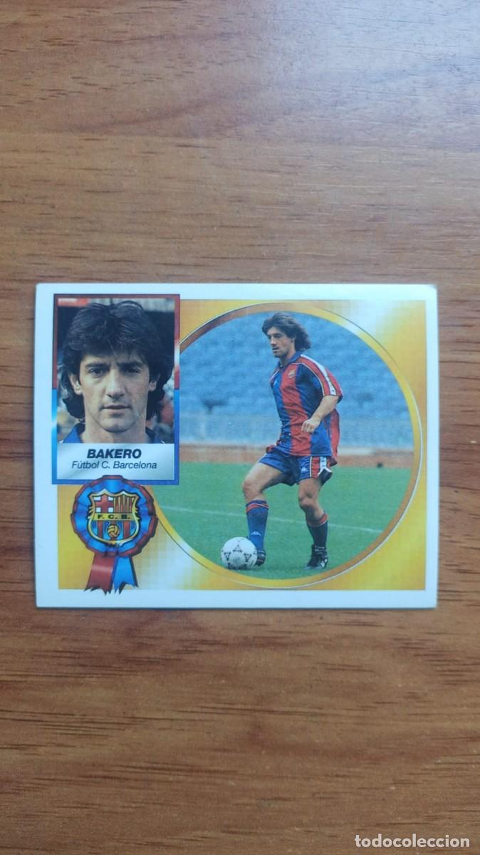 Colecionismo Cromos antigos: Ediciones Este F.C BARCELONA BAKERO Liga 1994-1995 L0358