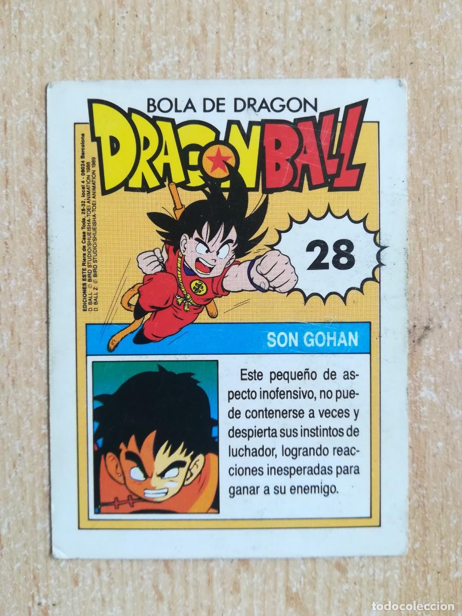 Coleccionismo cromos antiguos: Dragon Ball Ediciones Este N&ordm; 26. Son Gohan - Foto 2