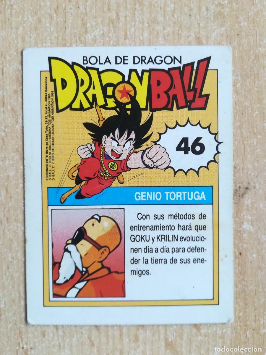 Coleccionismo cromos antiguos: Dragon Ball Ediciones Este N&ordm; 46. Genio Tortuga - Foto 2