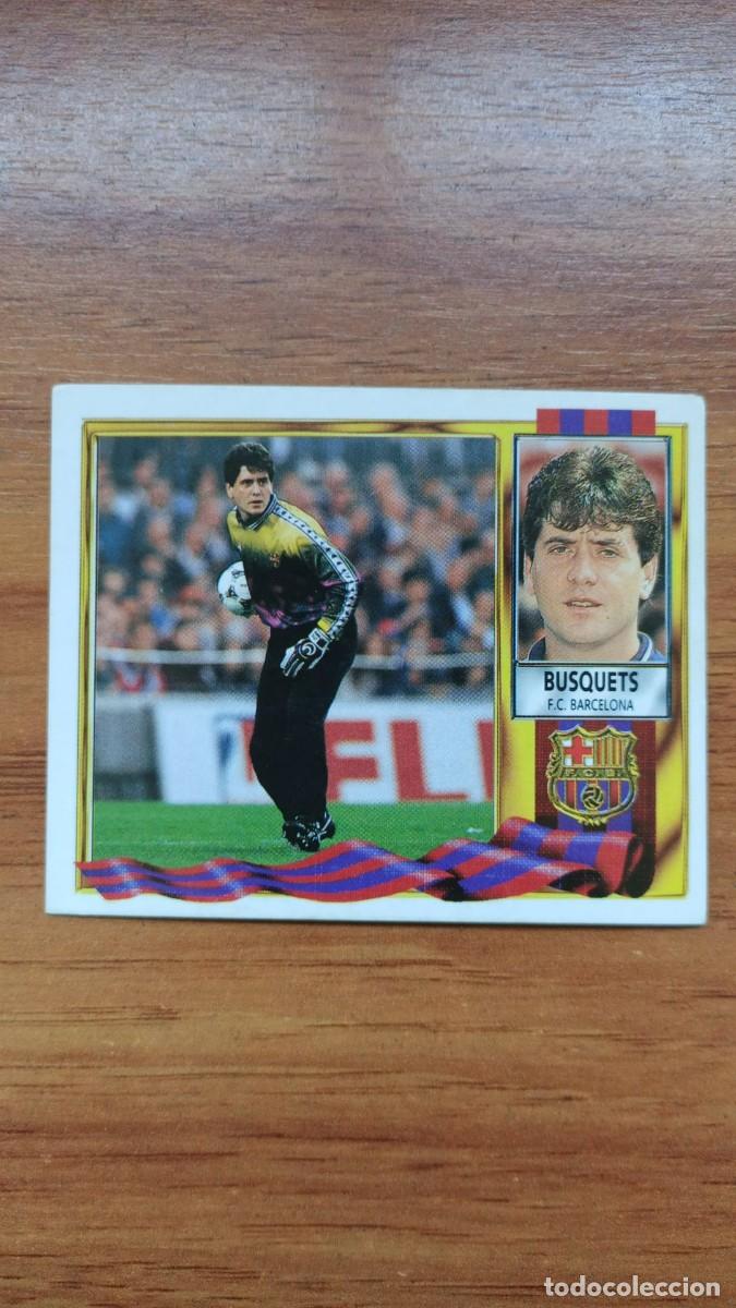 Colecionismo Cromos antigos: Ediciones Este F.C BARCELONA BUSQUETS Liga 1995-1996 L0368