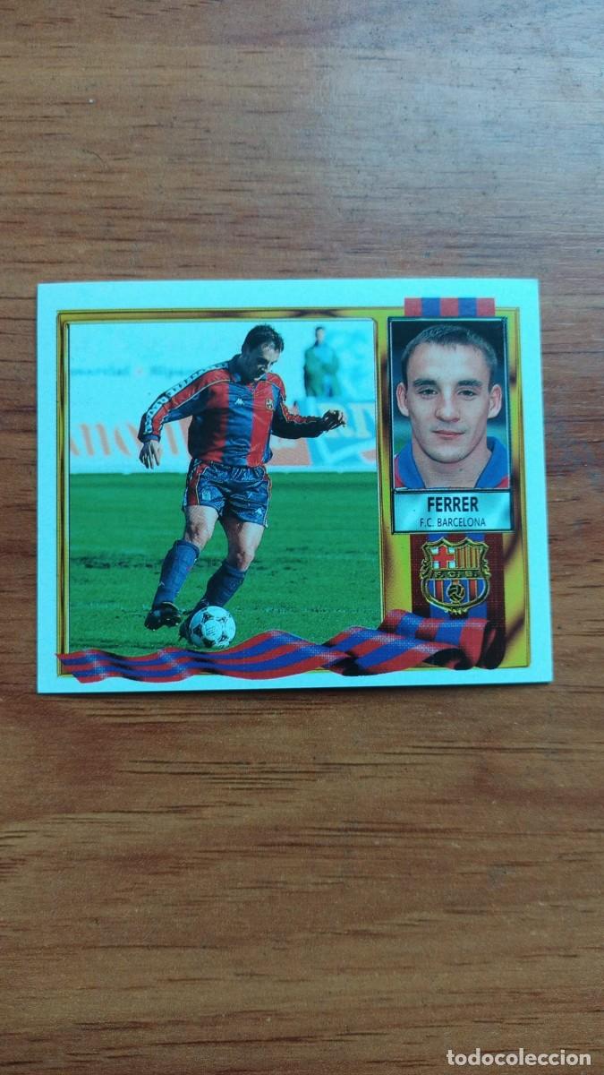 Colecionismo Cromos antigos: Ediciones Este F.C BARCELONA FERRER Liga 1995-1996 L0372