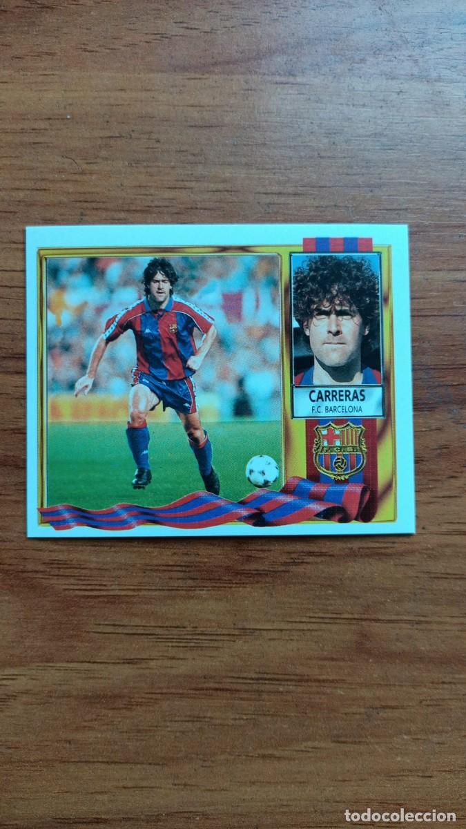 Coleccionismo cromos antiguos: Ediciones Este F.C BARCELONA CARRERAS Liga 1995-1996 L0373