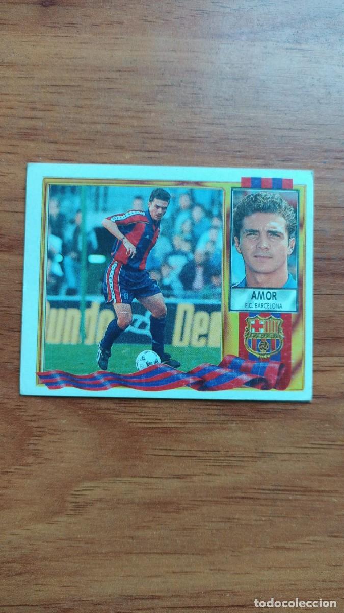Collectable Antique Stickers: Ediciones Este F.C BARCELONA AMOR Liga 1995-1996 L0380