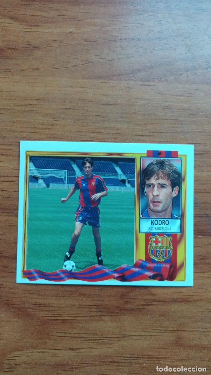Colecionismo Cromos antigos: Ediciones Este F.C BARCELONA KODRO Liga 1995-1996 L0386
