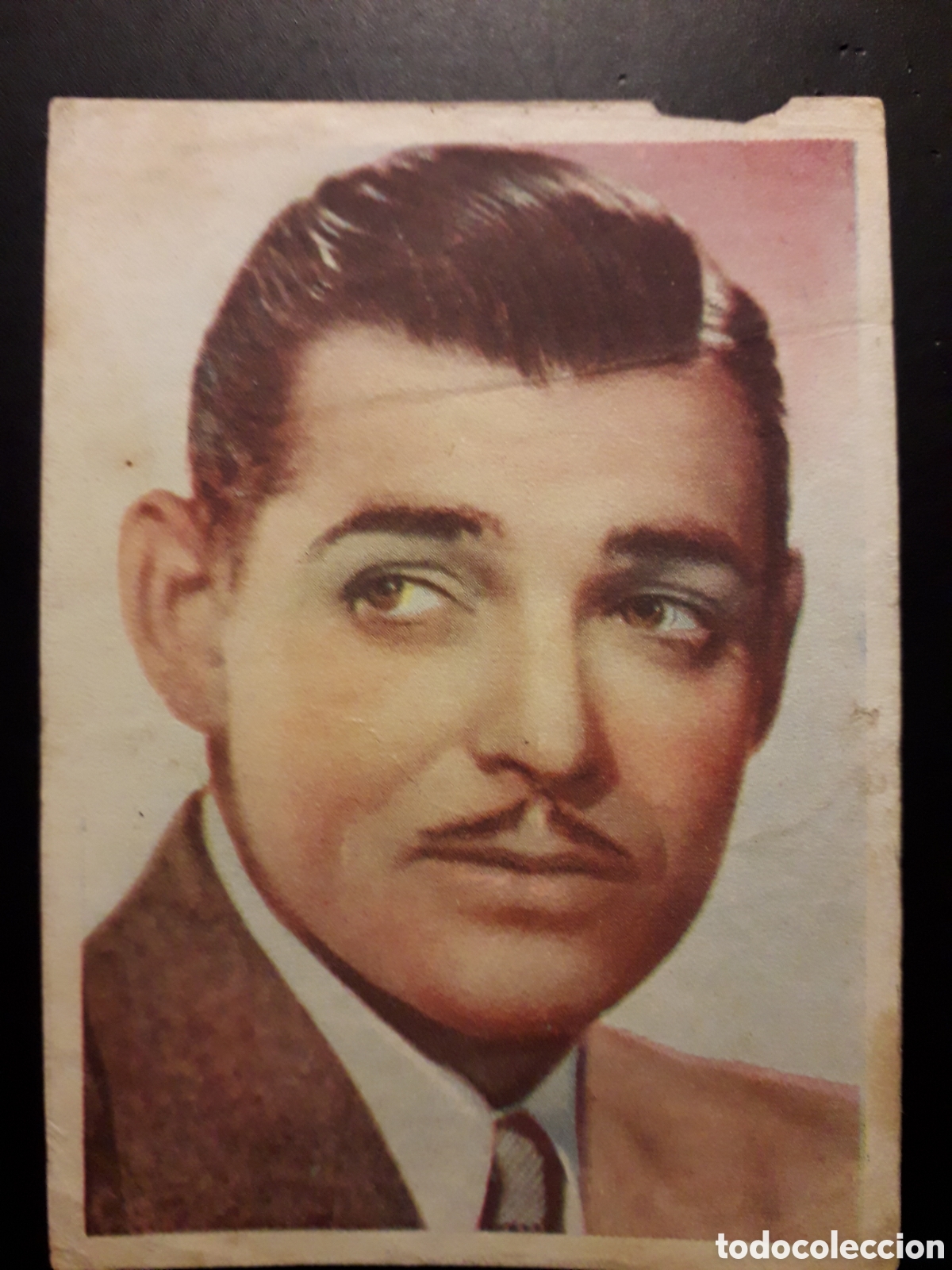 Collectionnisme Cartes &agrave; collectionner anciennes: CLARH GABLE, CINEFOTO BRUGUERA, A&Ntilde;OS 40, FORMATO GRANDE SIN PEGAR, DEFECTUOSO, PEDIDO M&Iacute;NIMO 3&euro;
