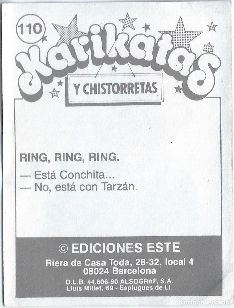Coleccionismo cromos antiguos: Madonna - Karikatas - Ediciones Este &iexcl;Impecable! - Foto 2