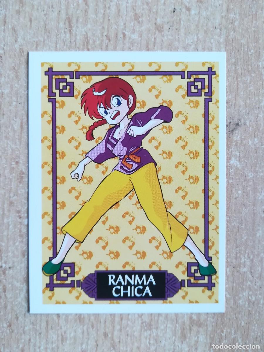 Coleccionismo cromos antiguos: Ranma 1/2 Ediciones Este N&ordm; 5 Ranma Chica. - Foto 1
