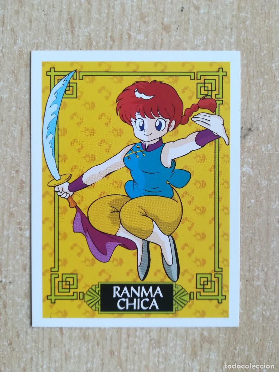 Coleccionismo cromos antiguos: Ranma 1/2 Ediciones Este N&ordm; 7 Ranma Chica. - Foto 1