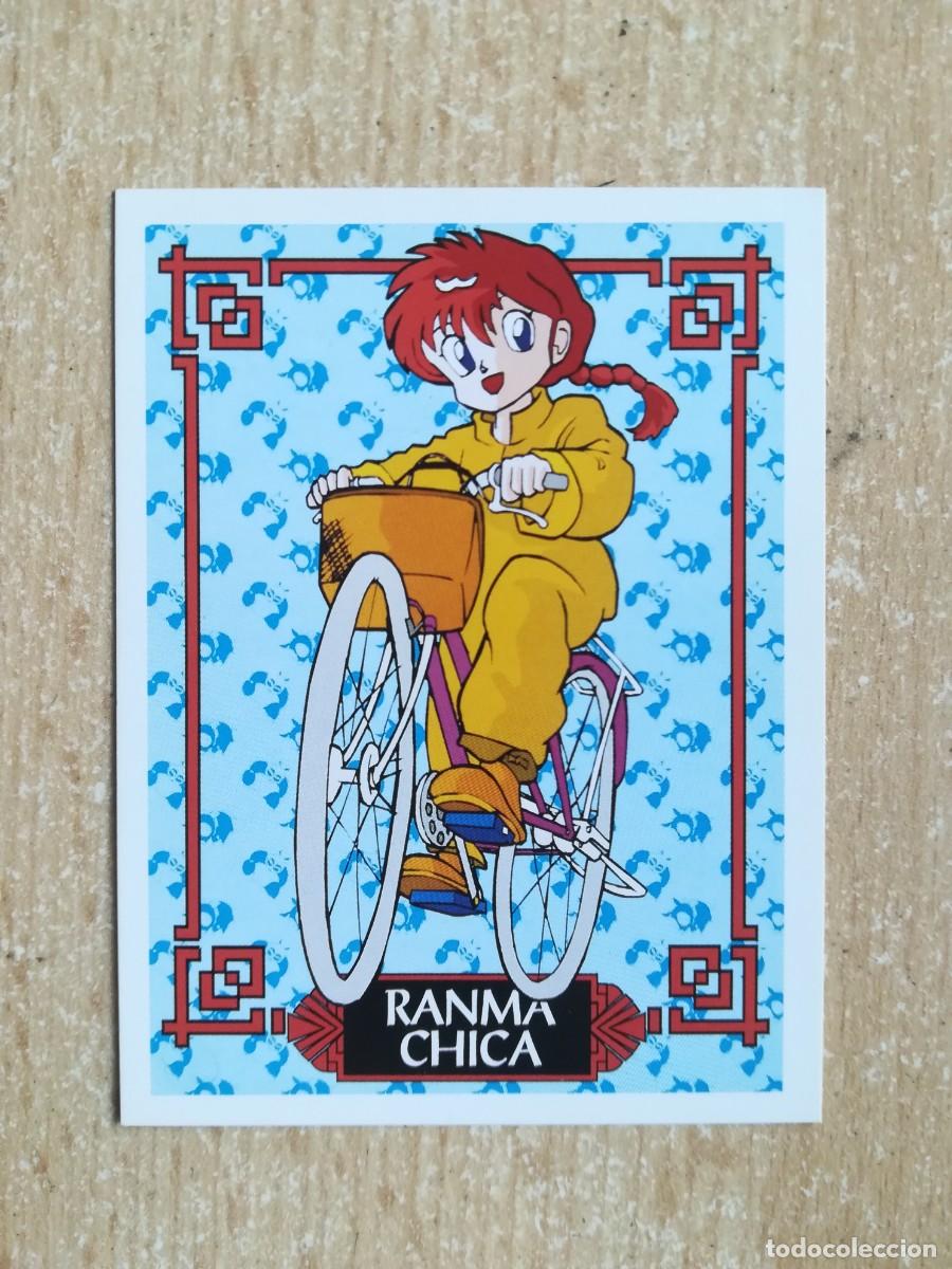 Coleccionismo cromos antiguos: Ranma 1/2 Ediciones Este N&ordm; 13 Ranma Chica. - Foto 1