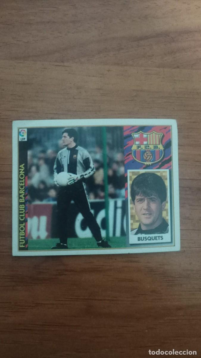 Colecionismo Cromos antigos: Ediciones Este F.C BARCELONA BUSQUETS Liga 1997-1998 L0397