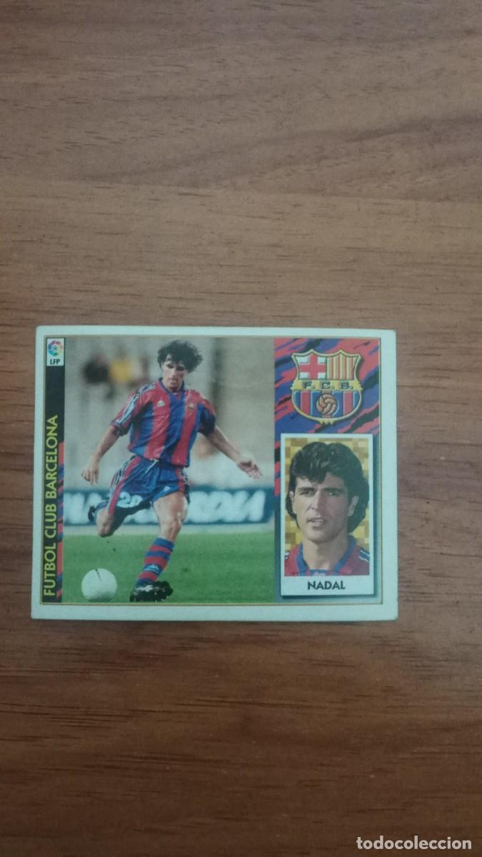 Colecionismo Cromos antigos: Ediciones Este F.C BARCELONA NADAL Liga 1997-1998 L0398