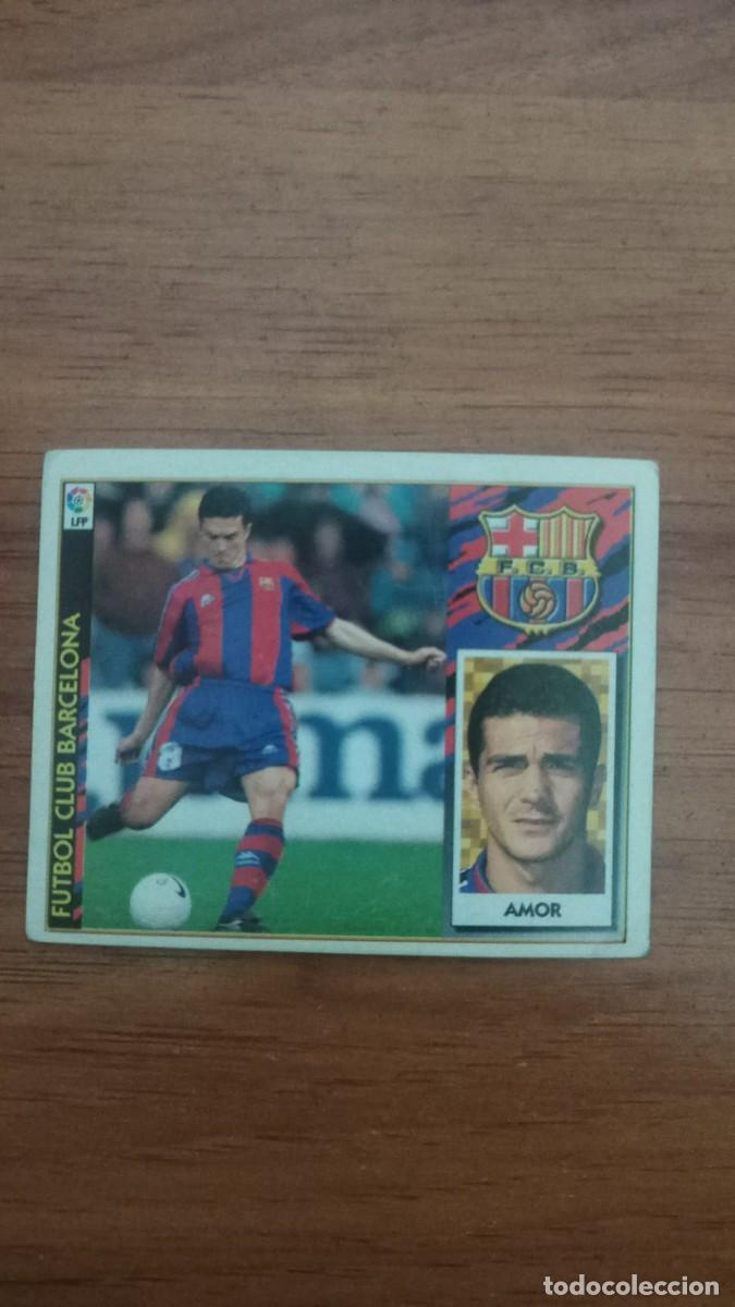 Collectable Antique Stickers: Ediciones Este F.C BARCELONA AMOR Liga 1997-1998 L0404
