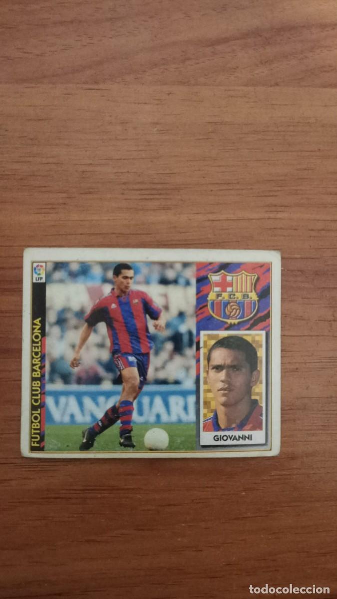 Collectable Antique Stickers: Ediciones Este F.C BARCELONA GIOVANNI Liga 1997-1998 L0411