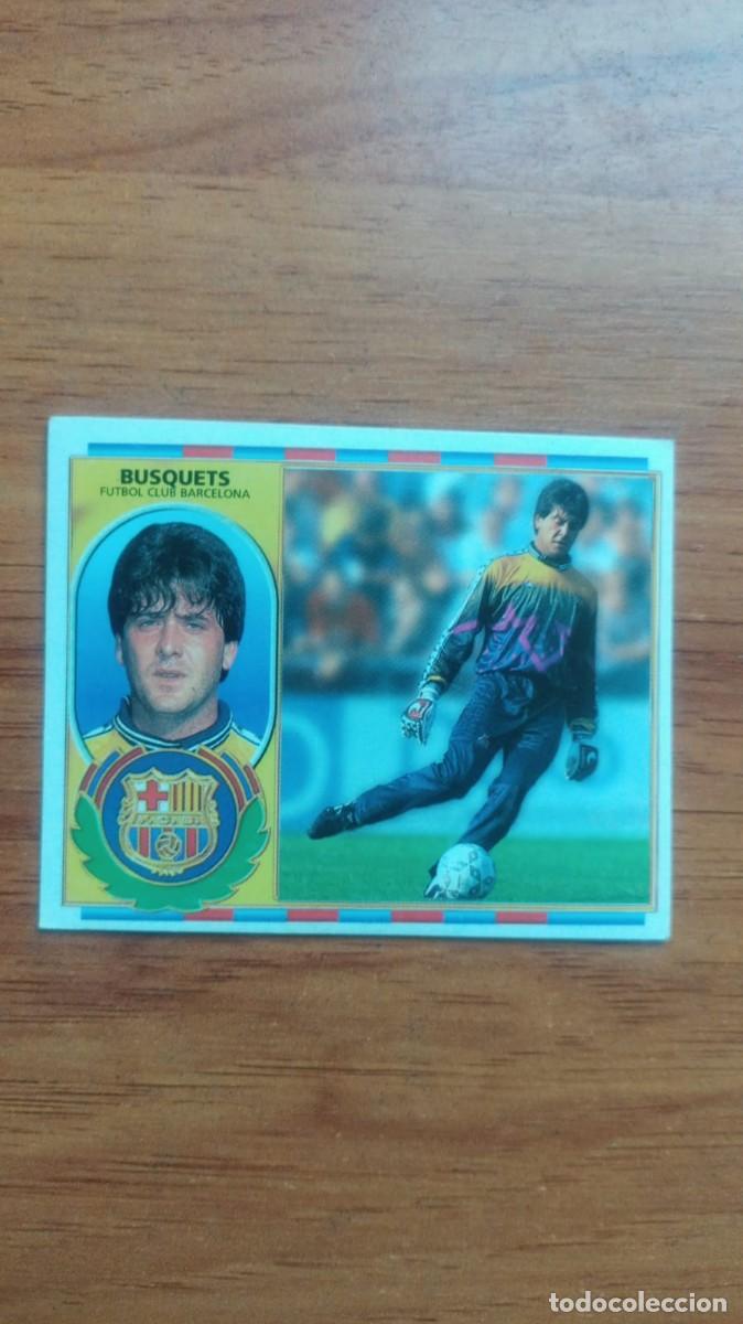 Coleccionismo cromos antiguos: Ediciones Este F.C BARCELONA BUSQUETS Liga 1996-1997 L0421