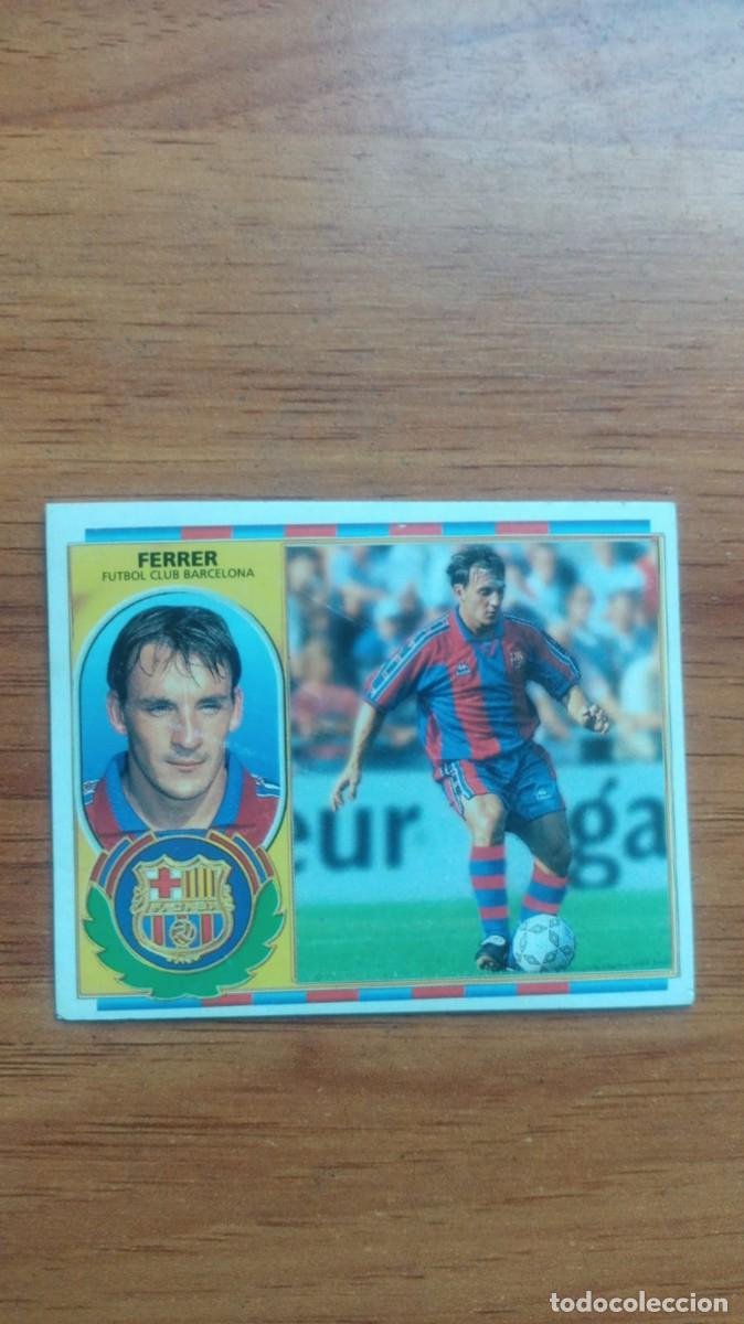 Collectable Antique Stickers: Ediciones Este F.C BARCELONA FERRER Liga 1996-1997 L0423