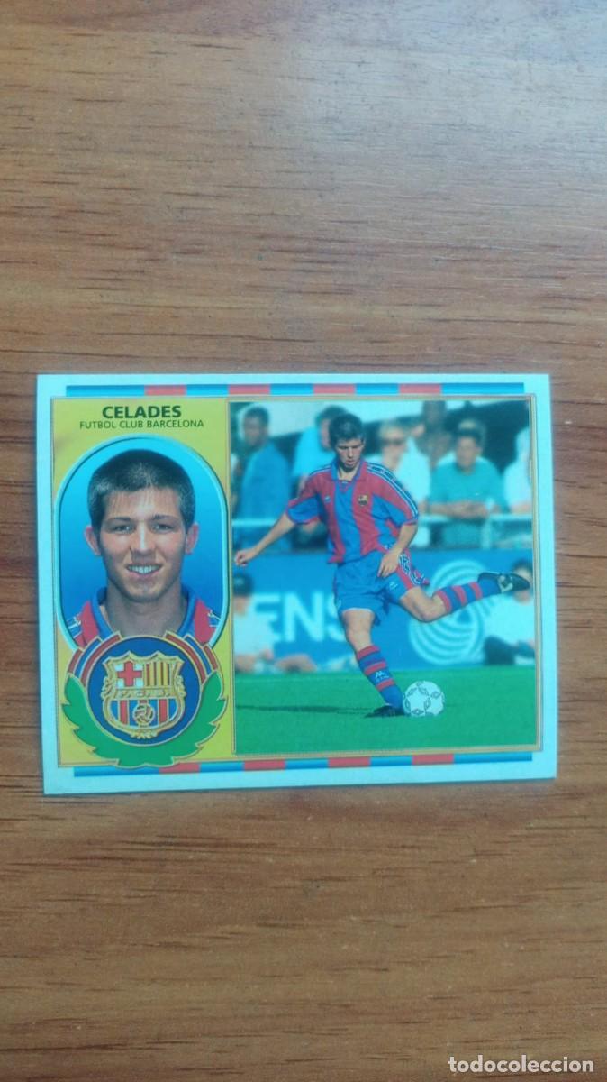 Colecionismo Cromos antigos: Ediciones Este F.C BARCELONA CELADES Liga 1996-1997 L0430