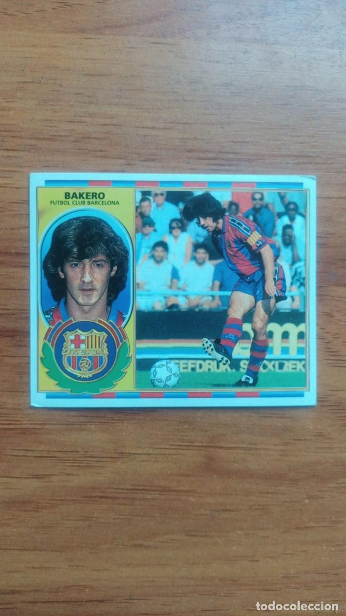 Coleccionismo cromos antiguos: Ediciones Este F.C BARCELONA BAKERO Liga 1996-1997 L0432
