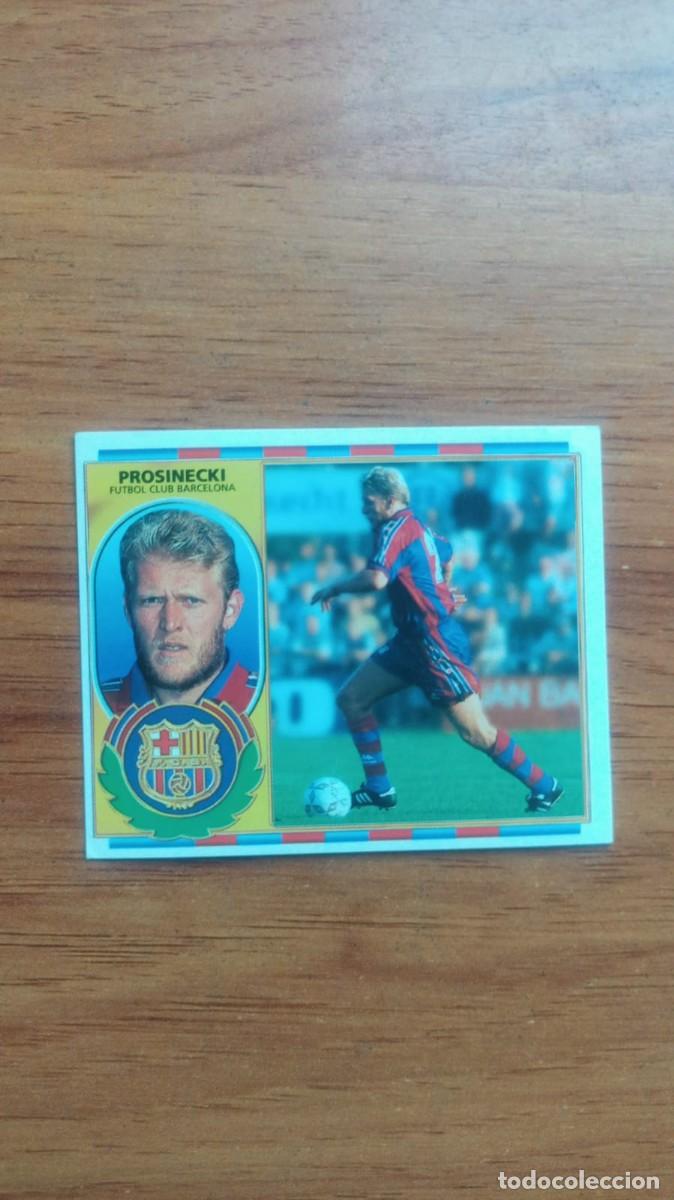 Collectable Antique Stickers: Ediciones Este F.C BARCELONA PROSINECKI Liga 1996-1997 L0434