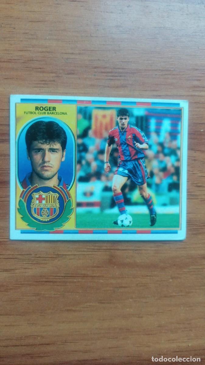 Coleccionismo cromos antiguos: Ediciones Este F.C BARCELONA ROGER Liga 1996-1997 L0435