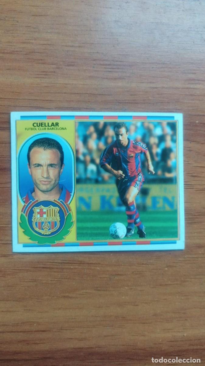 Coleccionismo cromos antiguos: Ediciones Este F.C BARCELONA CUELLAR Liga 1996-1997 L0438