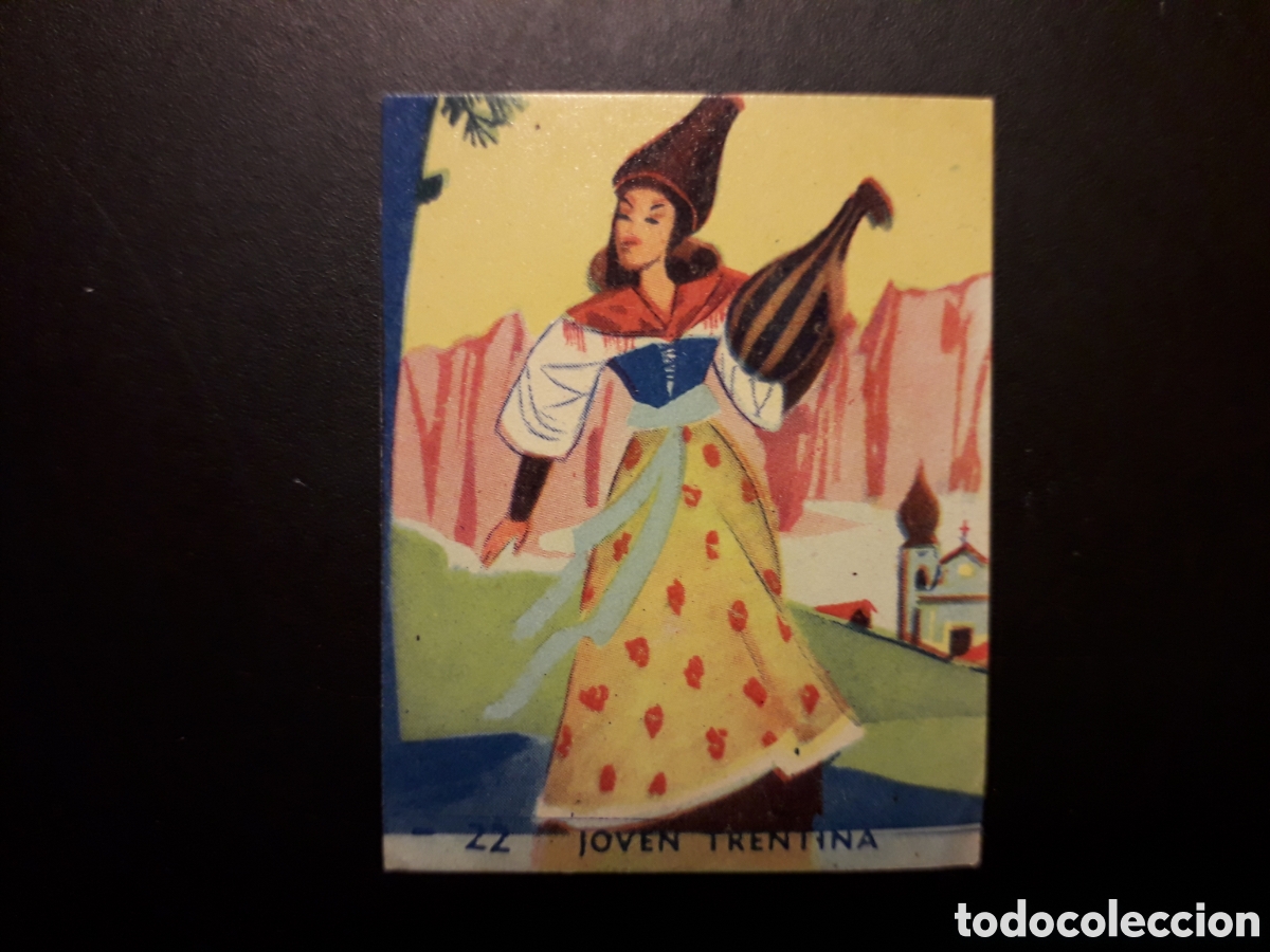 Colecionismo Cromos antigos: JOVEN TRENTINA N&deg; 22 RAZAS Y PA&Iacute;SES DEL MUNDO, ED HISPANO AMERICANA 1952 SIN PEGAR, PEDIDO M&Iacute;NIMO 3&euro;