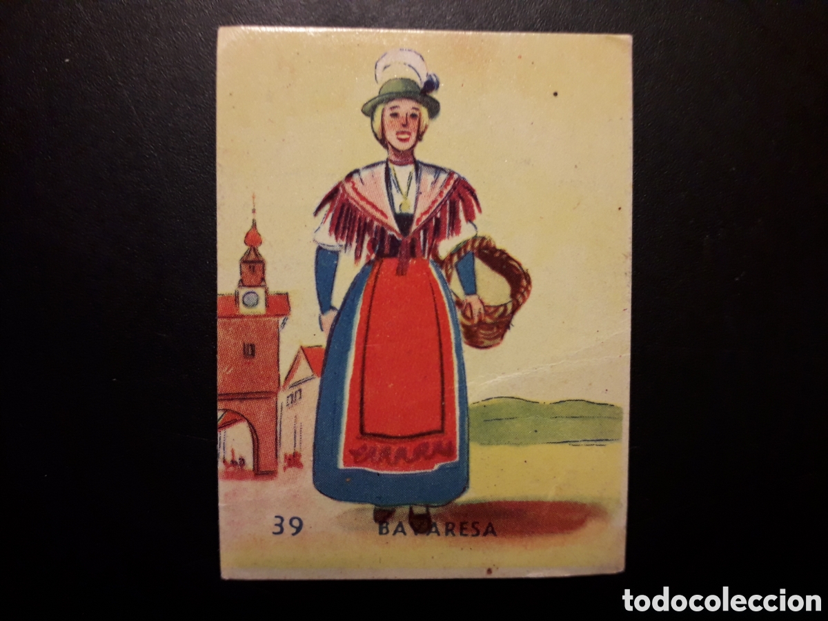 Colecionismo Cromos antigos: BAVARESA N&deg; 39 RAZAS Y PA&Iacute;SES DEL MUNDO, ED HISPANO AMERICANA 1952 SIN PEGAR, PEDIDO M&Iacute;NIMO 3&euro;