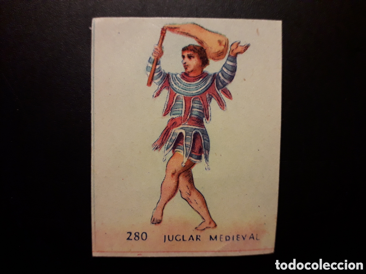 Colecionismo Cromos antigos: JUGLAR MEDIEVAL N&deg; 280 RAZAS Y PA&Iacute;SES DEL MUNDO, ED HISPANO AMERICANA 1952 SIN PEG PEDIDO M&Iacute;NIMO 3&euro;
