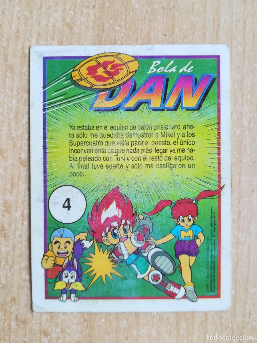 Coleccionismo cromos antiguos: Bola de Dan. Bal&oacute;n prisionero. Ediciones Este N&ordm; 4 Dan - Foto 2