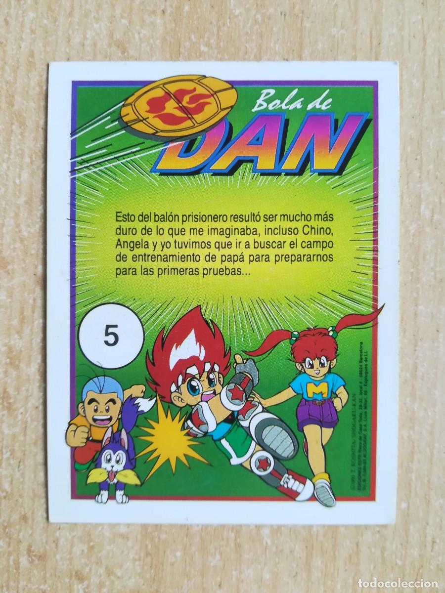 Coleccionismo cromos antiguos: Bola de Dan. Bal&oacute;n prisionero. Ediciones Este N&ordm; 5 Dan - Foto 2