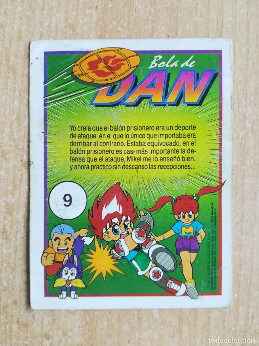 Coleccionismo cromos antiguos: Bola de Dan. Bal&oacute;n prisionero. Ediciones Este N&ordm; 9 Dan - Foto 2
