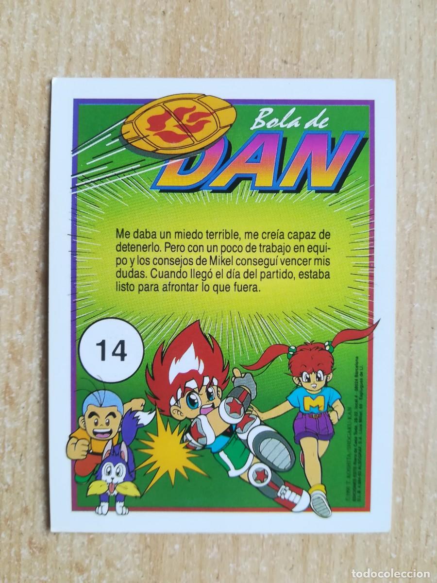 Coleccionismo cromos antiguos: Bola de Dan. Bal&oacute;n prisionero. Ediciones Este N&ordm; 14 Dan - Foto 2