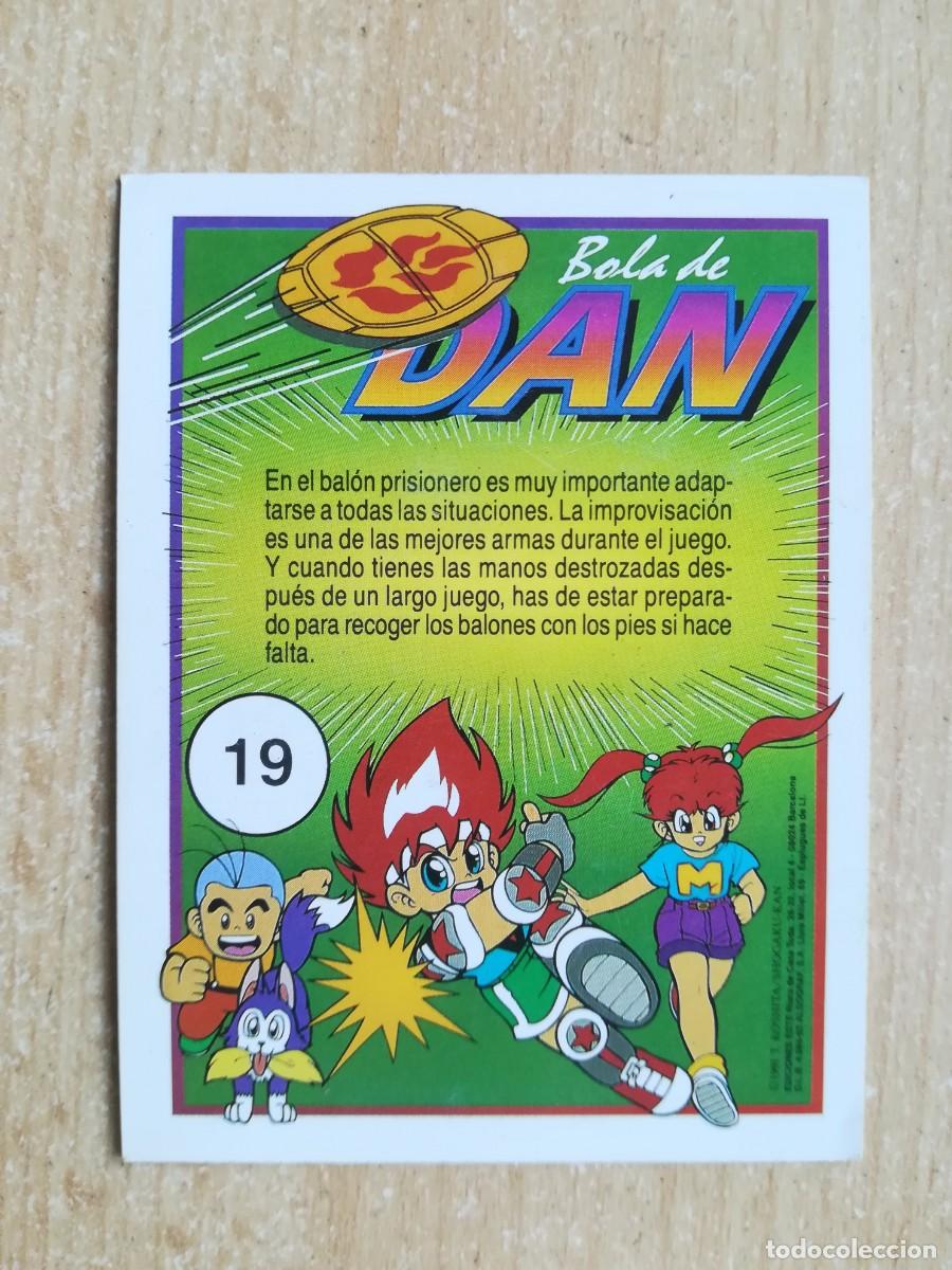Coleccionismo cromos antiguos: Bola de Dan. Bal&oacute;n prisionero. Ediciones Este N&ordm; 19 Dan - Foto 2
