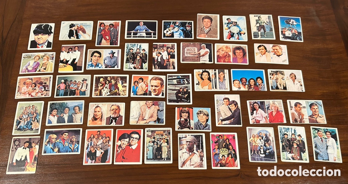 Coleccionismo cromos antiguos: 43 CROMOS TELE POP. SUPER SERIES - Foto 1