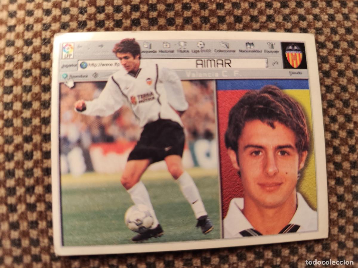 Coleccionismo cromos antiguos: Este Liga 2001/02. Aimar - Valencia - Foto 1