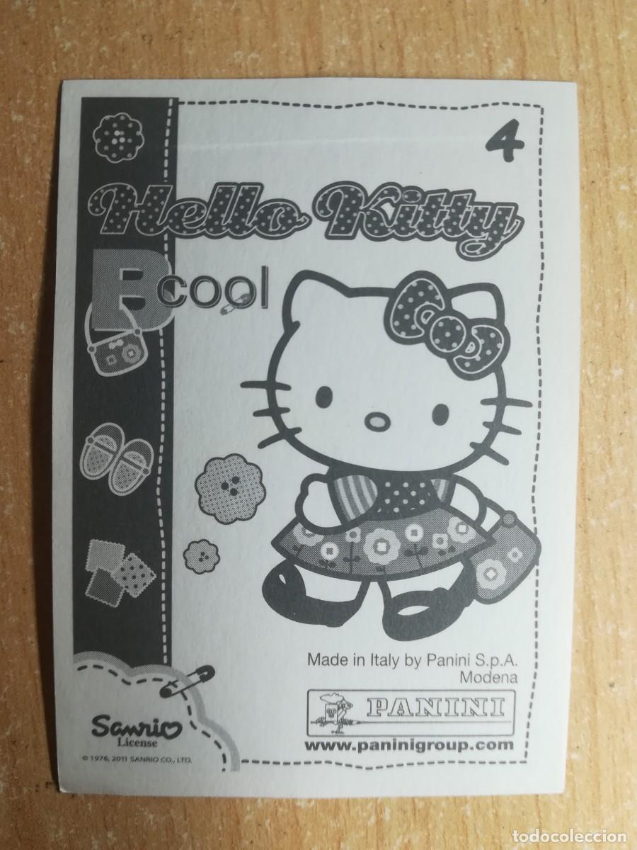 Coleccionismo cromos antiguos: Cromo Hello Kitty Bcool N&ordm; 4 sin pegar. Panini 2011. - Foto 2