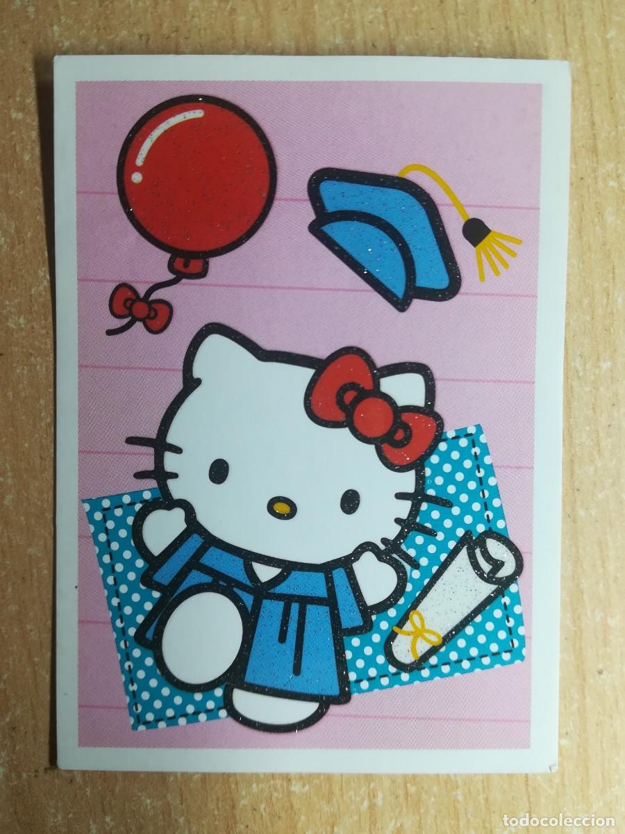 Coleccionismo cromos antiguos: Cromo Hello Kitty Bcool N&ordm; 7 sin pegar. Panini 2011. - Foto 1