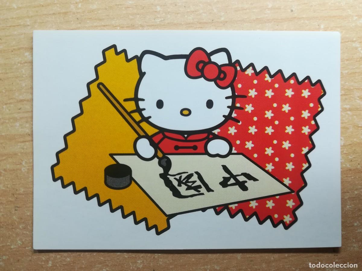 Coleccionismo cromos antiguos: Cromo Hello Kitty Bcool N&ordm; 8 sin pegar. Panini 2011. - Foto 1