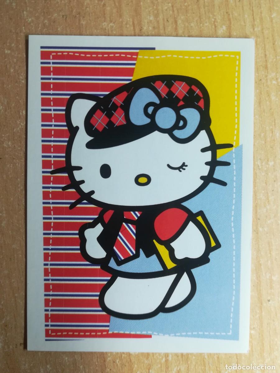 Coleccionismo cromos antiguos: Cromo Hello Kitty Bcool N&ordm; 10 sin pegar. Panini 2011. - Foto 1
