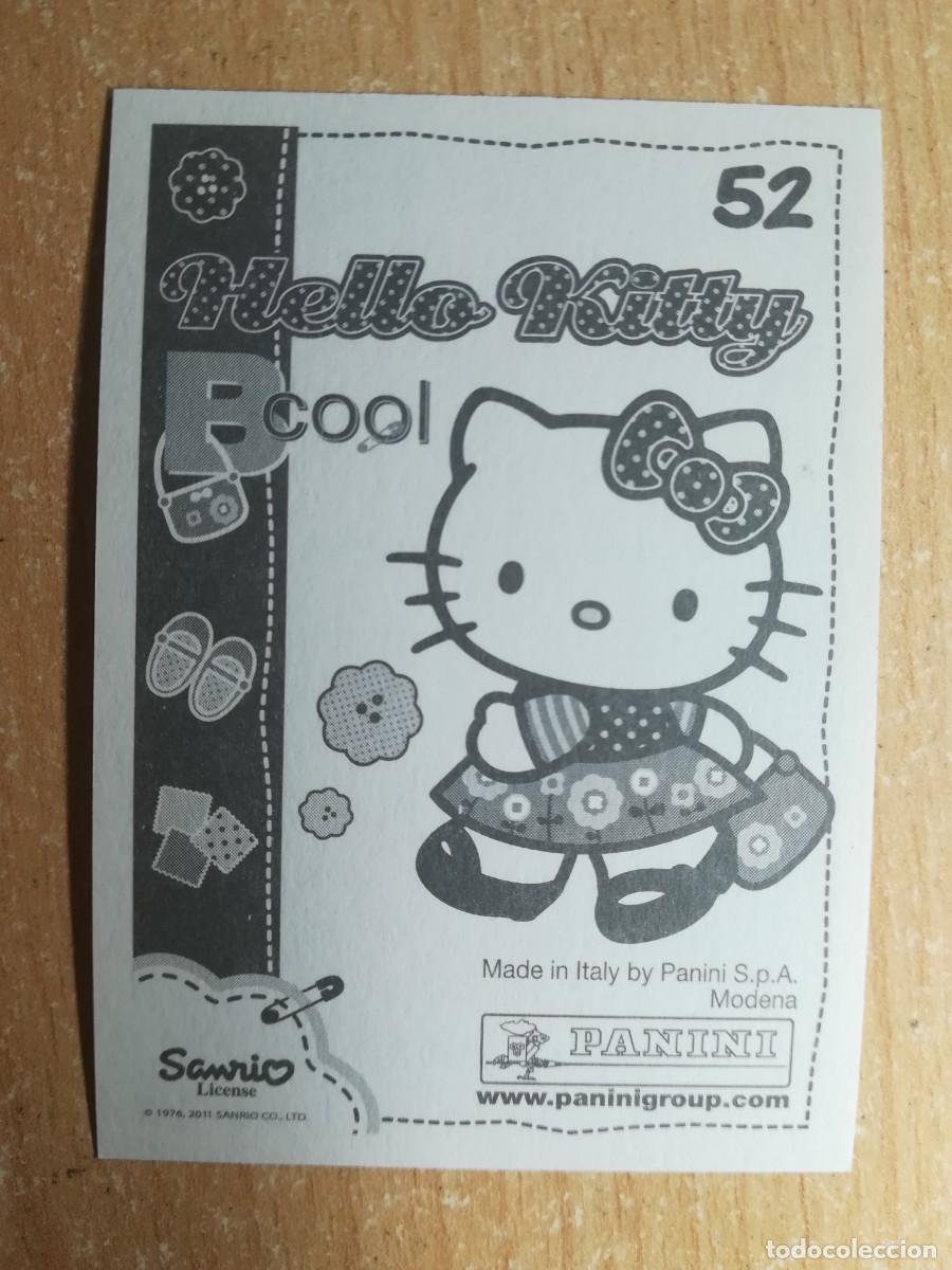 Coleccionismo cromos antiguos: Cromo Hello Kitty Bcool N&ordm; 52 sin pegar. Panini 2011. - Foto 2