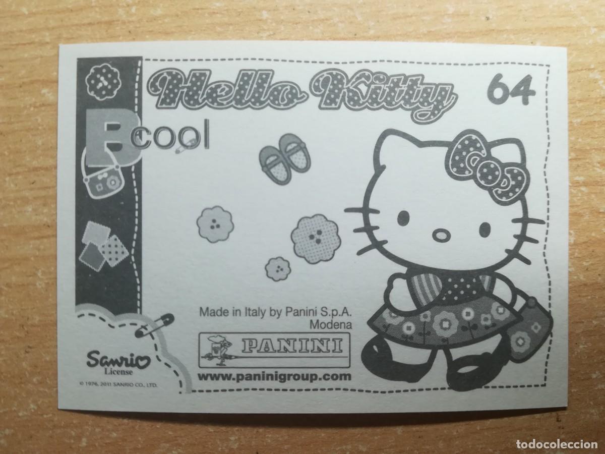 Coleccionismo cromos antiguos: Cromo Hello Kitty Bcool N&ordm; 64 sin pegar. Panini 2011. - Foto 2