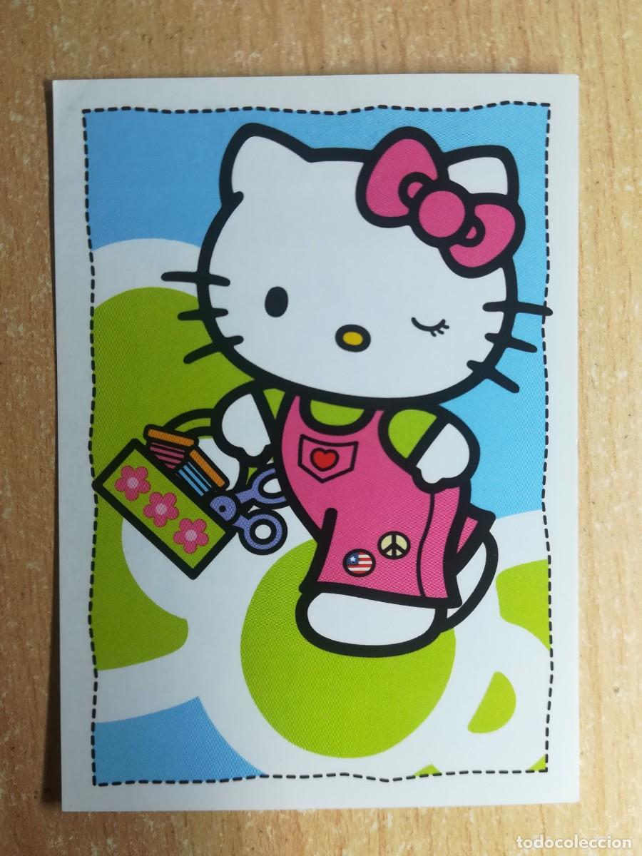 Coleccionismo cromos antiguos: Cromo Hello Kitty Bcool N&ordm; 92 sin pegar. Panini 2011. - Foto 1