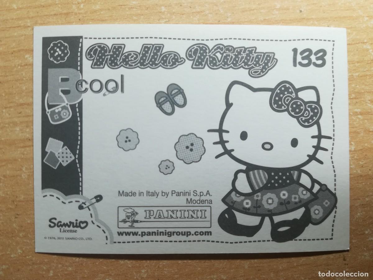 Coleccionismo cromos antiguos: Cromo Hello Kitty Bcool N&ordm; 133 sin pegar. Panini 2011. - Foto 2