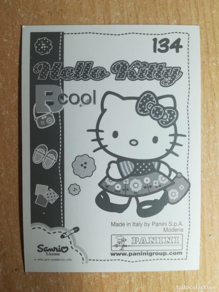 Coleccionismo cromos antiguos: Cromo Hello Kitty Bcool N&ordm; 134 sin pegar. Panini 2011. - Foto 2