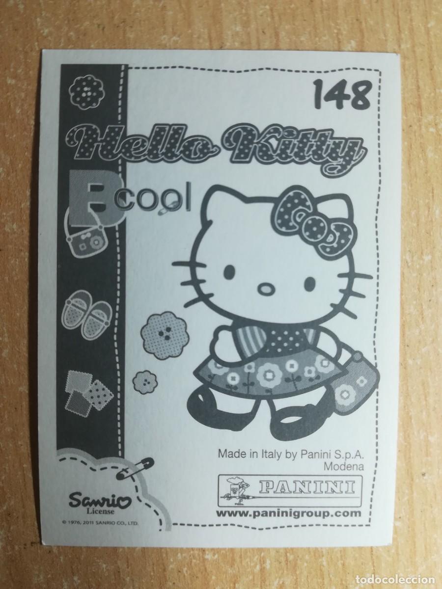 Coleccionismo cromos antiguos: Cromo Hello Kitty Bcool N&ordm; 148 sin pegar. Panini 2011. - Foto 2