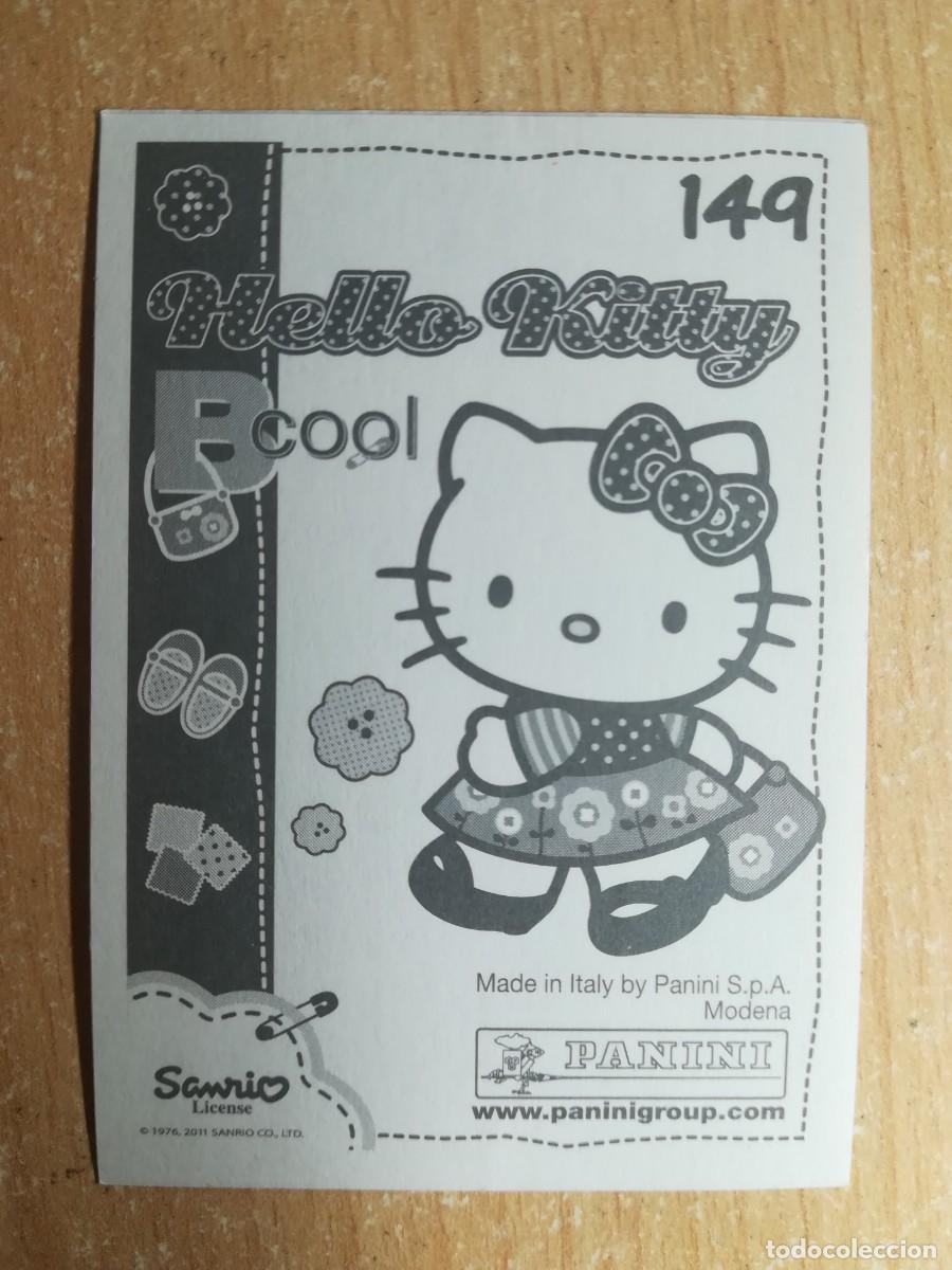 Coleccionismo cromos antiguos: Cromo Hello Kitty Bcool N&ordm; 149 sin pegar. Panini 2011. - Foto 2
