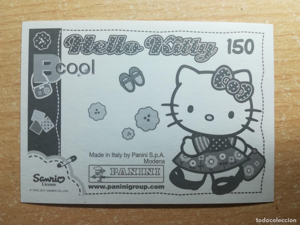 Coleccionismo cromos antiguos: Cromo Hello Kitty Bcool N&ordm; 150 sin pegar. Panini 2011. - Foto 2