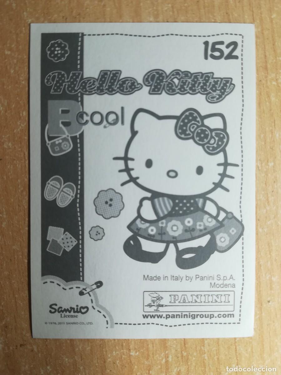 Coleccionismo cromos antiguos: Cromo Hello Kitty Bcool N&ordm; 152 sin pegar. Panini 2011. - Foto 2